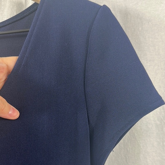 Jessica Howard Vintage Side Tie Faux Wrap Floral Retro Dress Womens Size 8 Boho - Picture 4 of 11